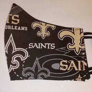 New Orleans Saints Reversible Face Mask
